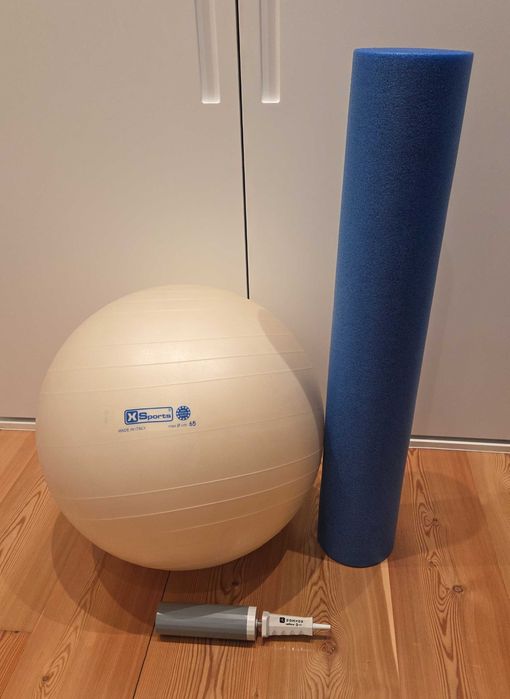 Pack Pilates (Rolo + Bola + Bomba de Ar)