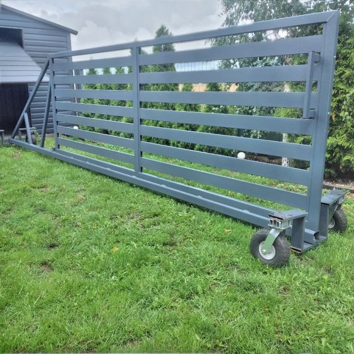 Brama przesuwna 4m(antracyt)