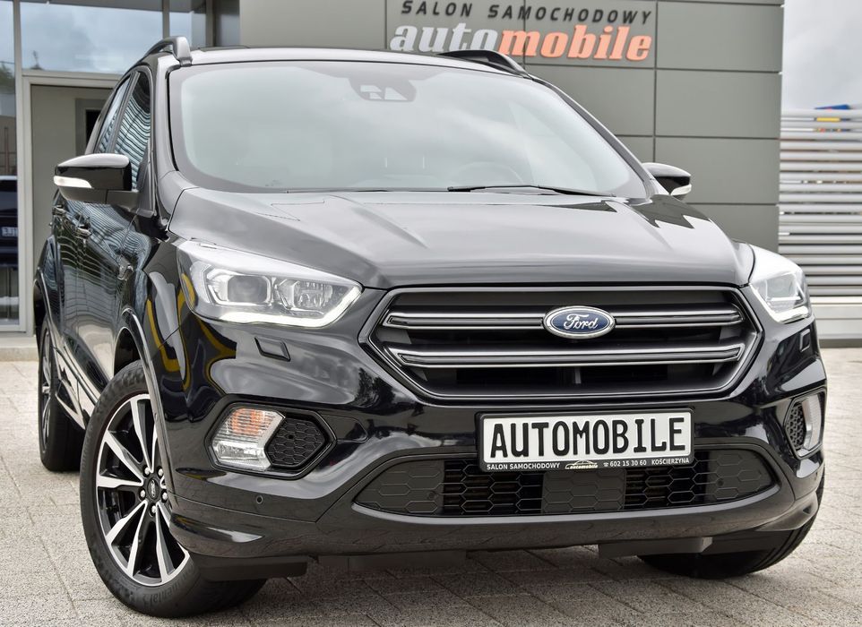 Ford Kuga ST-LINE! Full Led! SKÓRY Alcantara! El.Fotele!  4x4! 180KM! JAK NOWY!