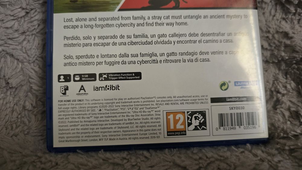 Gra PS5  - Stray