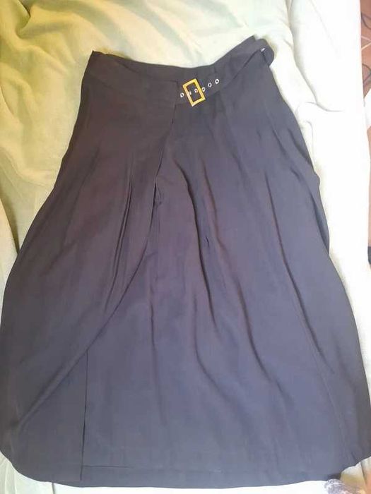 Spódnica maxi plisowana steampunk gothic