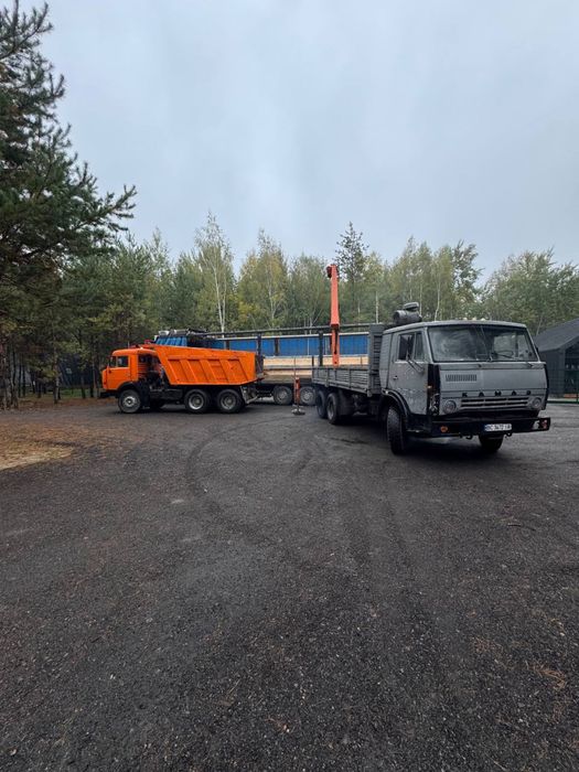 Аренда самосвала Камаз / Вывоз мусора / Манипулятор / Экскаватор