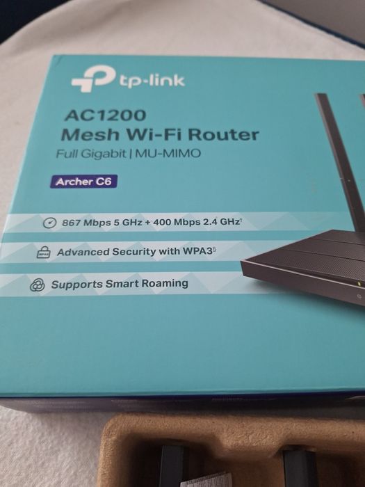 Router Wi-Fi AC1200 Mesh tp-link Archer C6