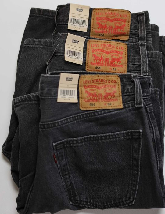 Джинсові шорти Levi's 454 relaxed fit Overnight Bag вільній крій