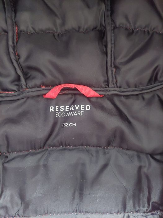 Pikowana kurtka Reserved Wiosenna-z kapturem rozm. 152 WARTO!!!
