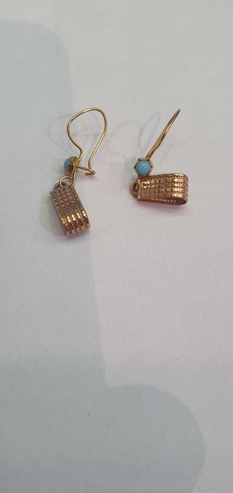 Kolczyki złote 14 k /585/ 1,36 g. - Madej Gorlice Mickiewicza -