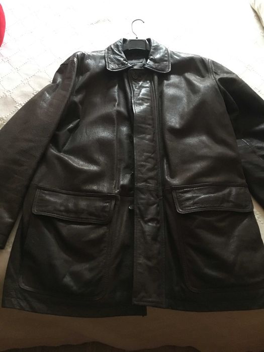 Casaco Couro Homem 3/4