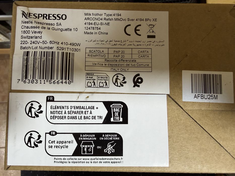 Aeroccino 4 da Nespresso