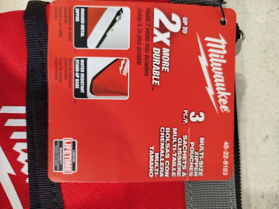 Milwaukee набір сумок для інструментів Оригінал США