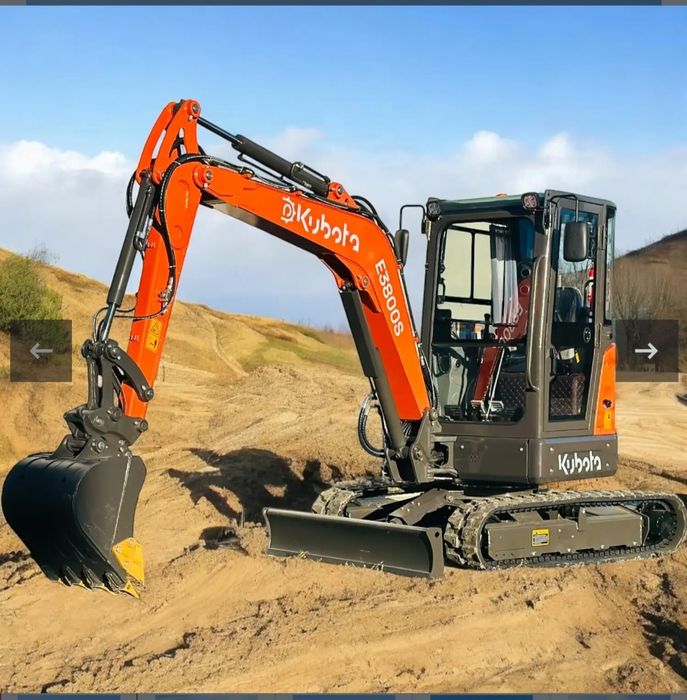 Міні екскаватор.