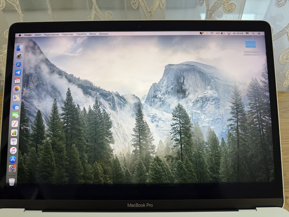 Macbook pro 13”, 2017. I5, 8/128gb. A1708