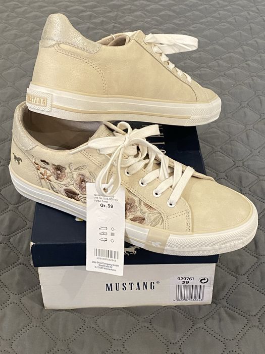 Оригинальные женские кеды, мокасины, кроссовки Mustang 39-42 размер