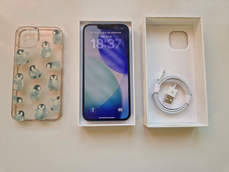 Iphone 14 128GB  Niebieski  100% Kondycji  Warszawa