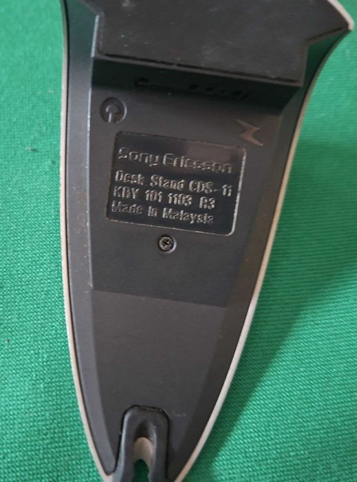 Base de carregamento de telemovel, vintage, Sony Ericsson cds-11