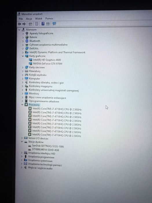 Alienware 17r2 laptop