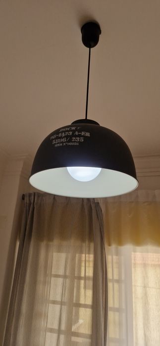 Candeeiro estilo militar / industrial