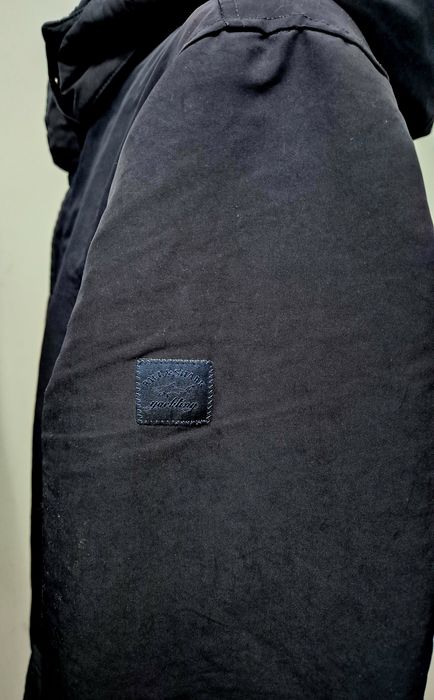 PAUL & SHARK roz. XL męska kurtka zimowa z kapturem made in italy