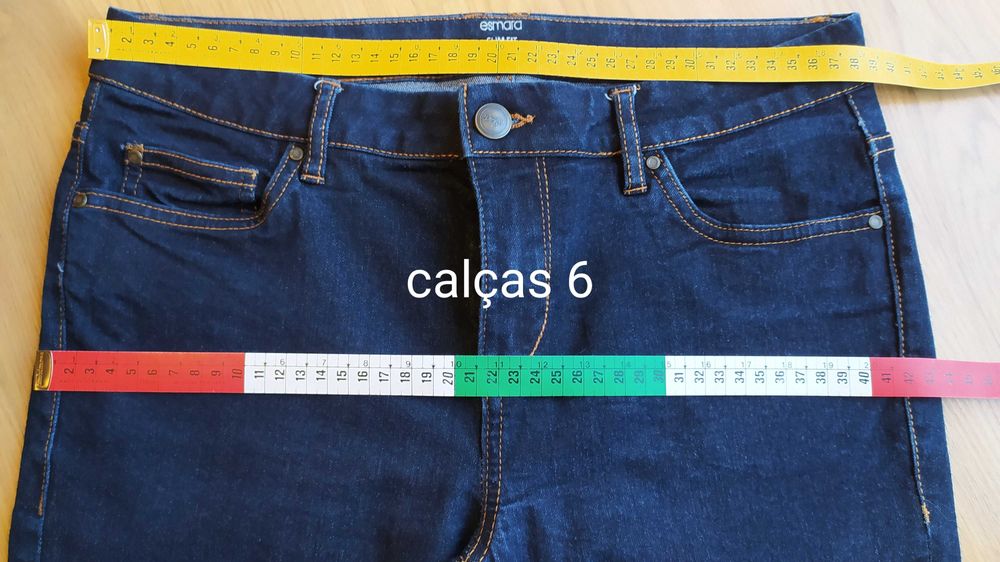 Lote 6 calças senhora - 38/40