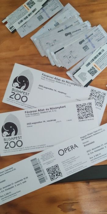 Проездные билеты в вашу коллекцию,Будапешт.