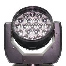 Party Lights: 4 x Moving Head Wash Light Robots, 19×15 W64550424123138122