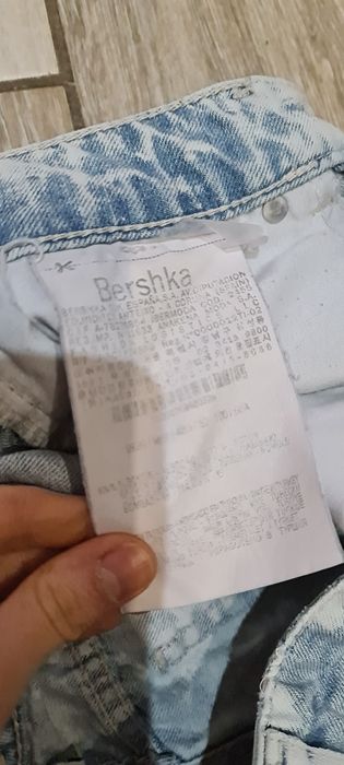 Spodenki szarpania xs Bershka