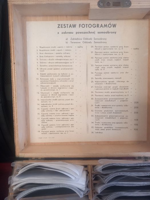 Zestaw fotogramów