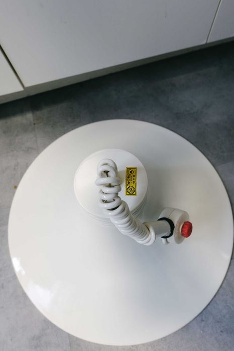 Fabryczna lampa wisząca rolo Typ Z-3A – Loft / Industrial / PRL oryginalna