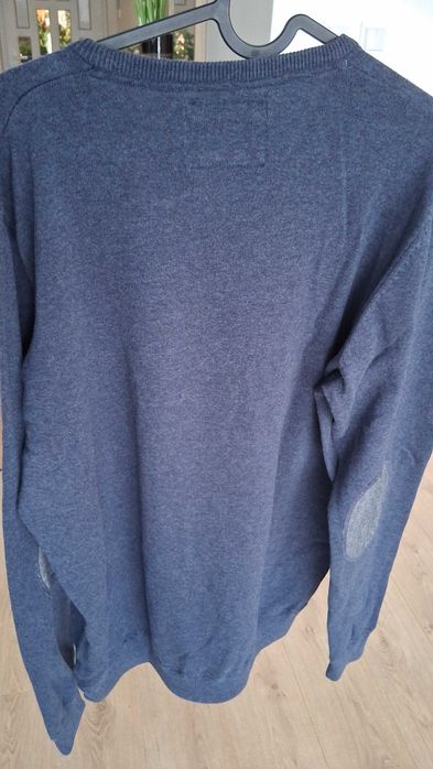 Sweter męski jasny granat rozmiar XL marki HOUSE BASIC