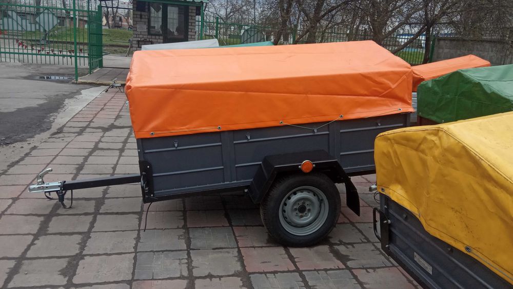 Прицеп ПРИЧІП 2500/1300 до  легкового авто. Документи для МРЕО. Завод.