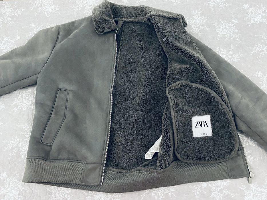 Чоловіча зимова дублянка ZARA