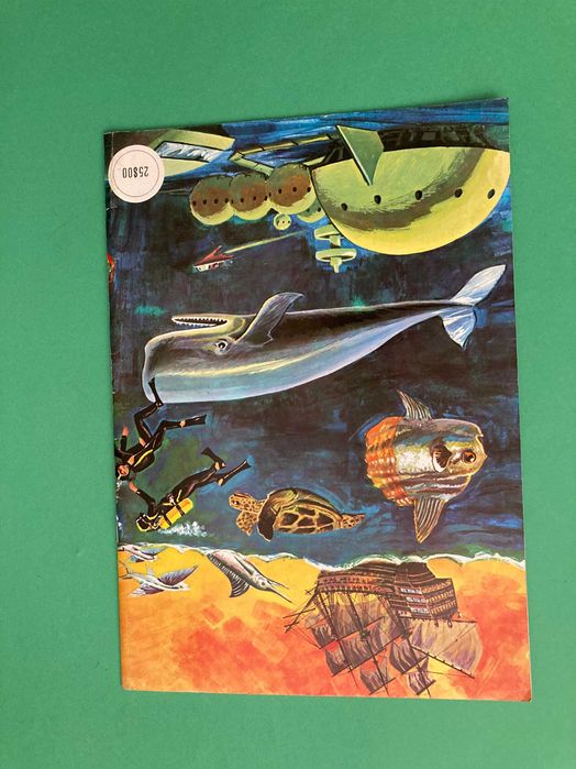 Caderneta Cromos Mar Fonte de Vida Anos 70 Nova