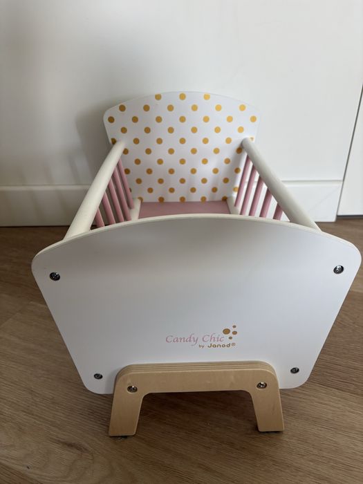 Lozeczko dla lalek maskotek Janod Candy Chic
