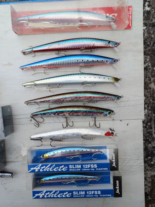Amostras pesca spinning Duo, Daiwas...