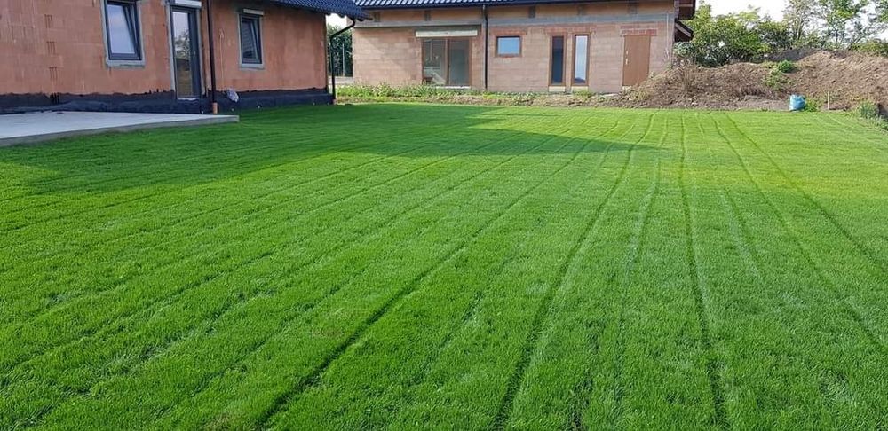 Zakładanie trawników, prace ogrodnicze, niwelacja terenu, wiercenie,