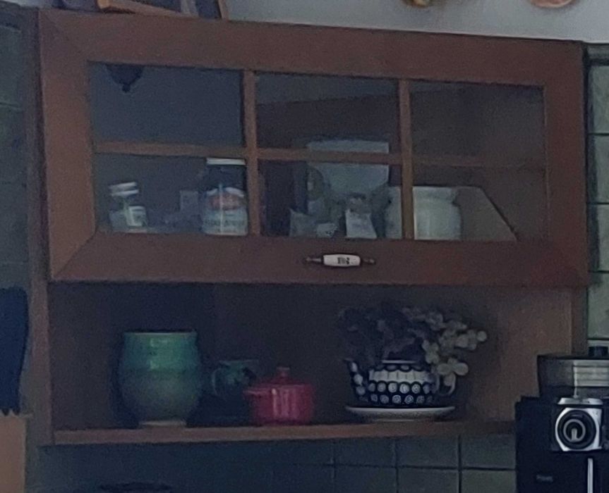 Meble kuchenne. Dębowe fronty.