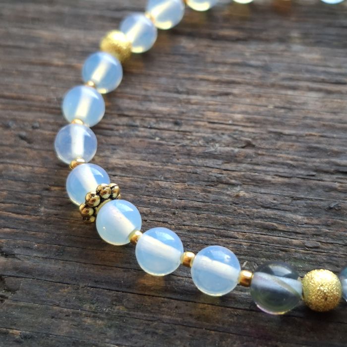 Bransoletka z opalitów handmade