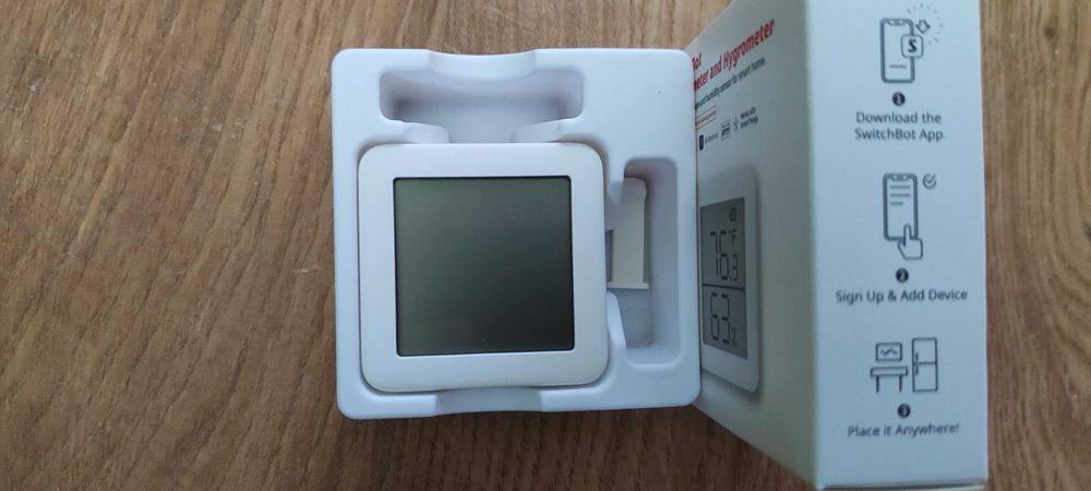 SwitchBot Meter termometr higrometr Bluetooth Alexa
