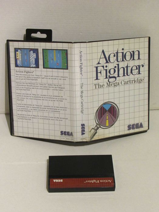 Sega Master System Action Fighter Game64551548427906122