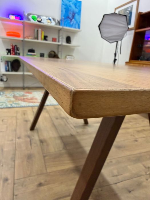 Stół Ikea z krzesłami vintage