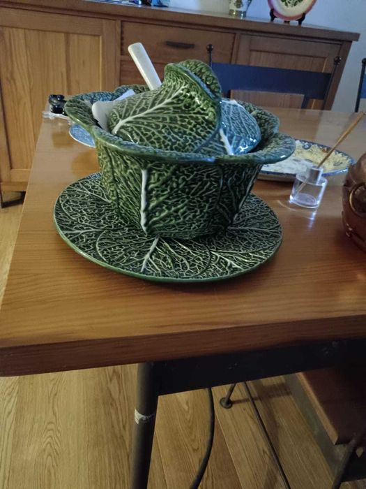 Repolho Decorativo em Cerâmica