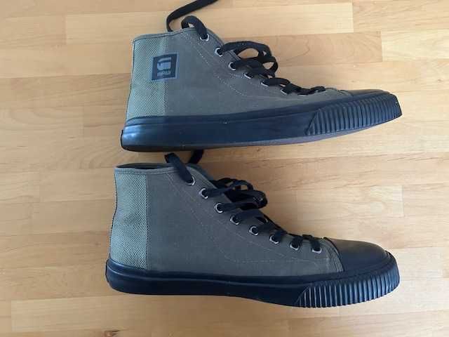 Zielone, wysokie trampki G-Star RAW