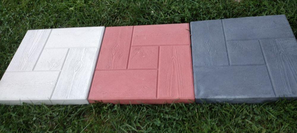 Płytki chodnikowe wzór drewna - deska holand