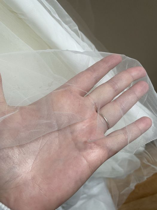 Kremowa Suknia ślubna