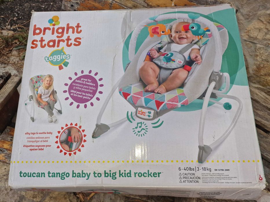 Cadeira baloiço vibratória bebé