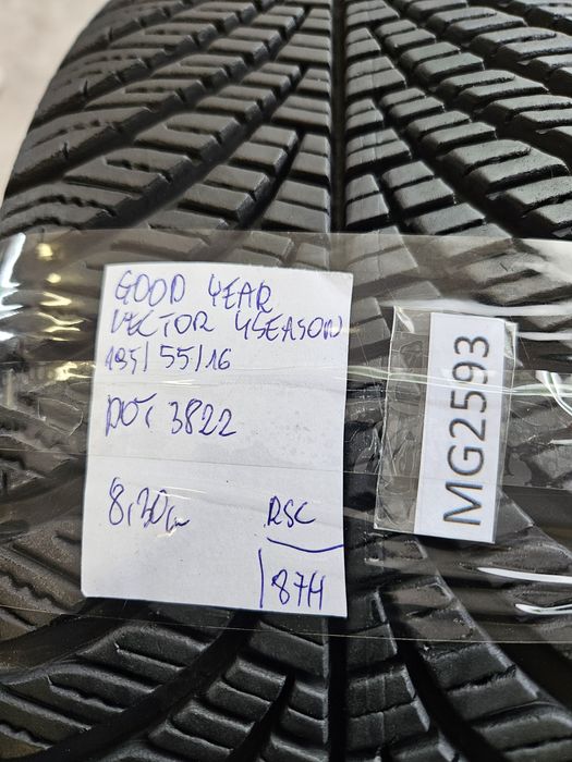 Goodyear 195/55 r16 Vector 4SeasonS GEN-2 /// NOWA 2023r RunOnFlat