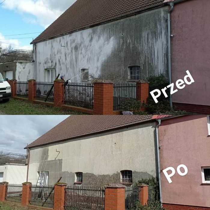 Mycie kostki,elewacji,dachów itp przystępne ceny.