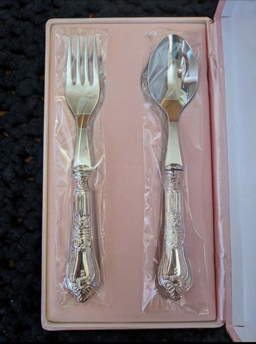 Conjunto de Talheres de Prata