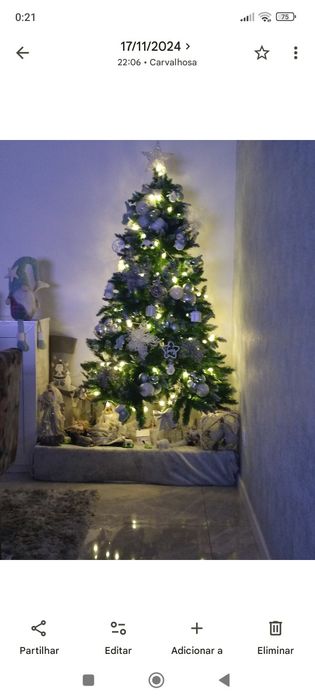 Árvore natal 180cm