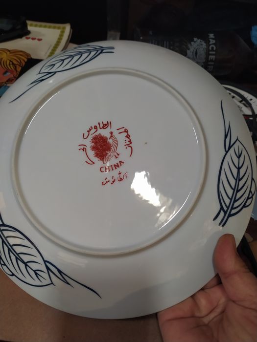 Prato réplica de Imari