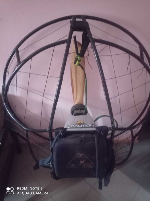 napęd PPG  Solo 210 + uprząż+paralotnia rus ozzone 120 kg
